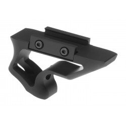 ANGLED GRIP SHORT - CNC - PICATINNY - BLACK
