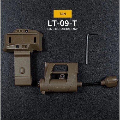 LANTERNA TACTICA MODEL MPLS - TAN