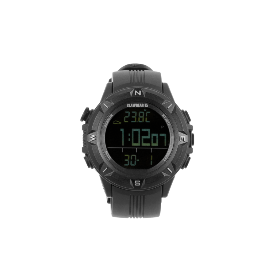 CLAWGEAR WATCH MISSION SENSOR II - ALL BLACK