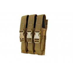 PORT INCARCATOR TRIPLU PENTRU MP5 - COYOTE BROWN