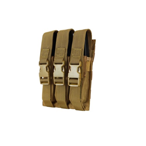 PORT INCARCATOR TRIPLU PENTRU MP5 - COYOTE BROWN