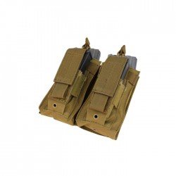 DOUBLE KANGAROO MAG POUCH - COYOTE BROWN