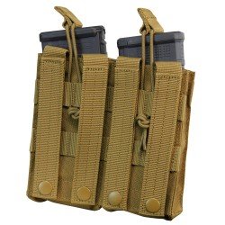 DOUBLE KANGAROO MAG POUCH - COYOTE BROWN