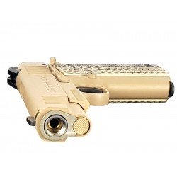 CYBER GUN COLT M45A - CO2 - BLOW-BACK -  TAN