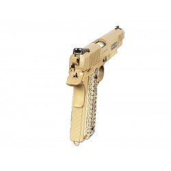 CYBER GUN COLT M45A - CO2 - BLOW-BACK -  TAN