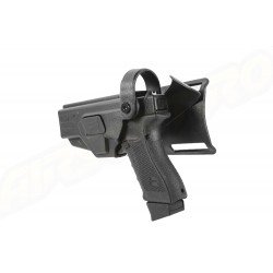 Cytac Level III Polymer Police Holster Left Handed Fits Glock G17 Gen5 / G17 Gen4