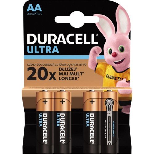 BATERIE DURACELL AA K4 - ULTRA