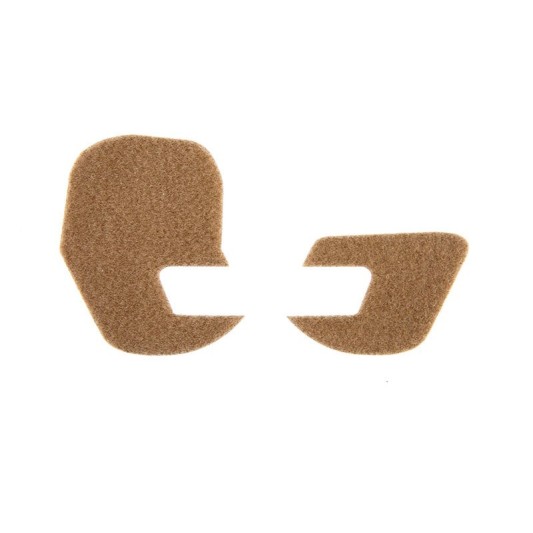 EARMOR HOOK&LOOP HEARING PROTECTORS STICKERS - TAN