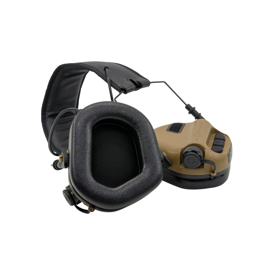 EARMOR M31 ELECTRONIC HEARING PROTECTOR  - COYOTE BROWN
