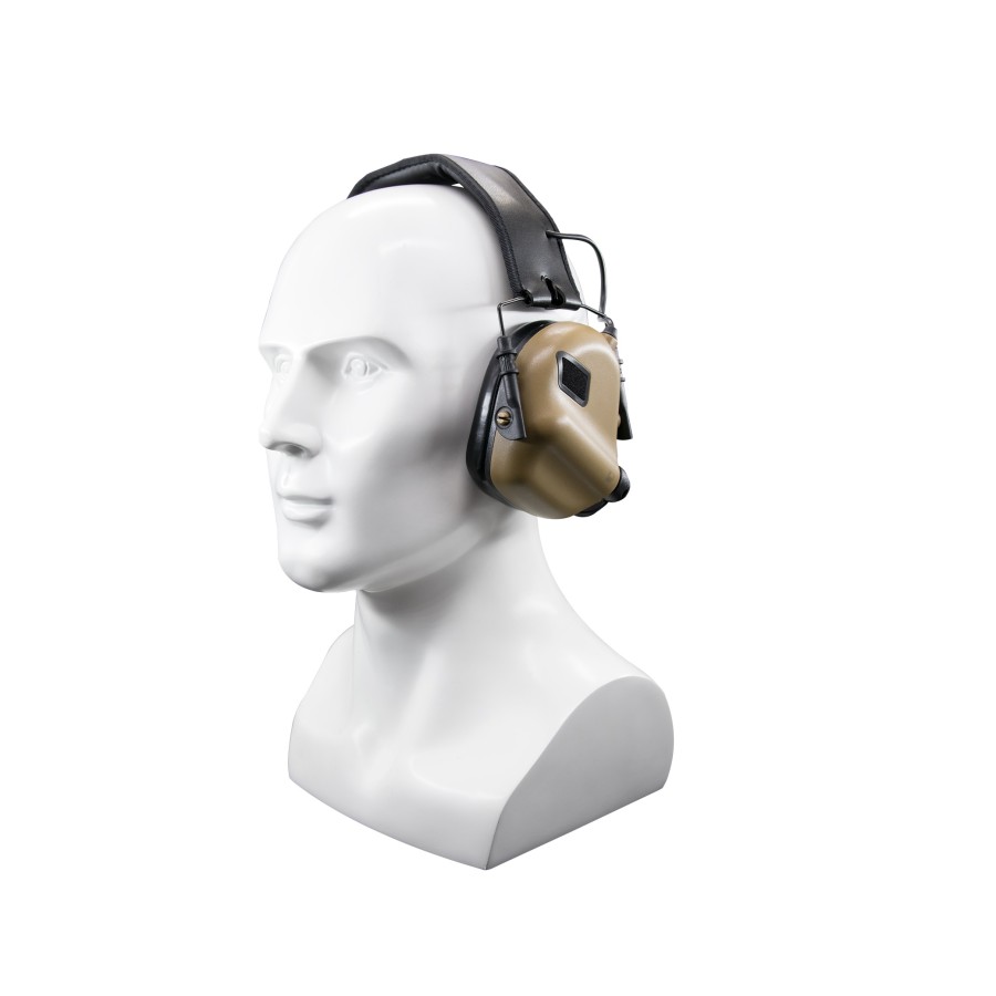 EARMOR M31 ELECTRONIC HEARING PROTECTOR  - COYOTE BROWN