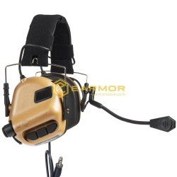 EARMOR COMMUNICATION HEARING PROTECTOR M32 TACTICAL MOD3 - COYOTE BROWN