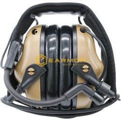 EARMOR COMMUNICATION HEARING PROTECTOR M32 TACTICAL MOD3 - COYOTE BROWN