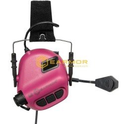 ANTIFOANE ACTIVE MODEL M32 TACTICAL MOD3 PLUS COMUNICATIE - PINK