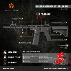 RECON BREACHER 13 INCH - M-LOK - ETS