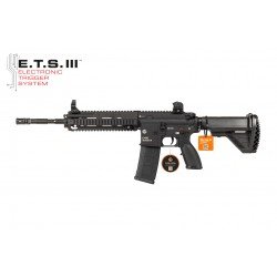 EVOLUTION SOFTAIR ELECTRIC RIFLE E-416 ETS - BLACK