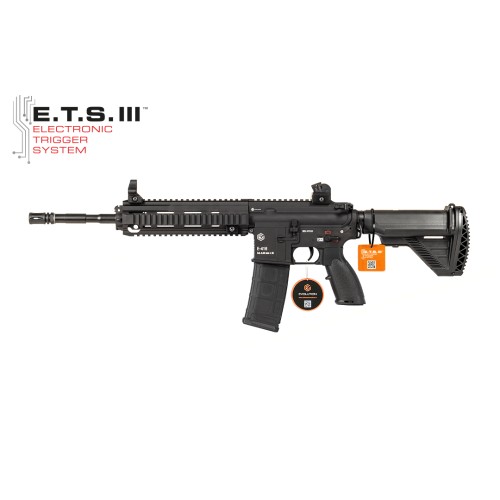 EVOLUTION SOFTAIR ELECTRIC RIFLE E-416 ETS - BLACK