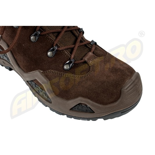 LOWA Z-6S GTX MID TACTICAL BOOTS - DARK BROWN