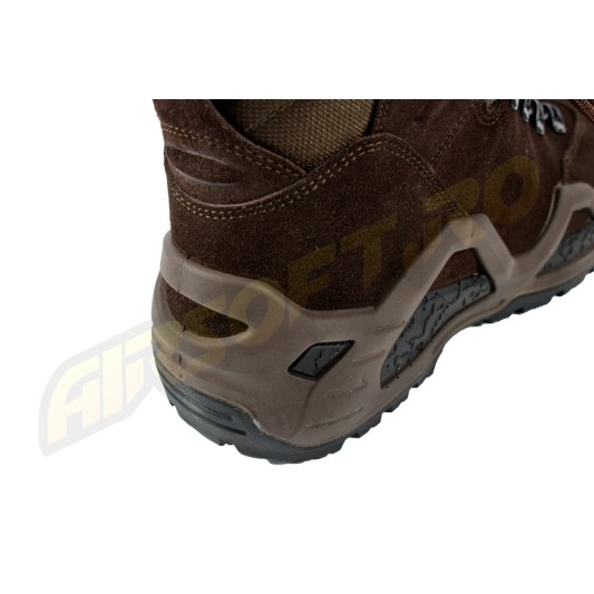LOWA Z-6S GTX MID TACTICAL BOOTS - DARK BROWN