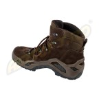 LOWA Z-6S GTX MID TACTICAL BOOTS - DARK BROWN