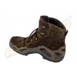 LOWA Z-6S GTX MID TACTICAL BOOTS - DARK BROWN