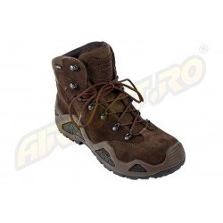 LOWA Z-6S GTX MID TACTICAL BOOTS - DARK BROWN