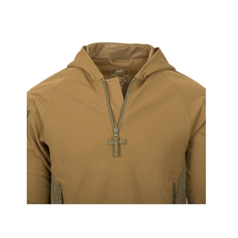 HANORAC MODEL RANGE HOODIE - TOP COOL - SHADOW GREY/BLACK