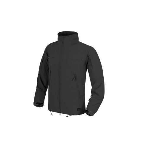 JACHETA COUGAR QSA HID - SOFT SHELL WINDBLOCKER - BLACK