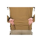 JACHETA COUGAR QSA HID - SOFT SHELL WINDBLOCKER - BLACK