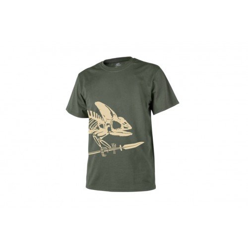 TRICOU SKELETON - OLIVE GREEN