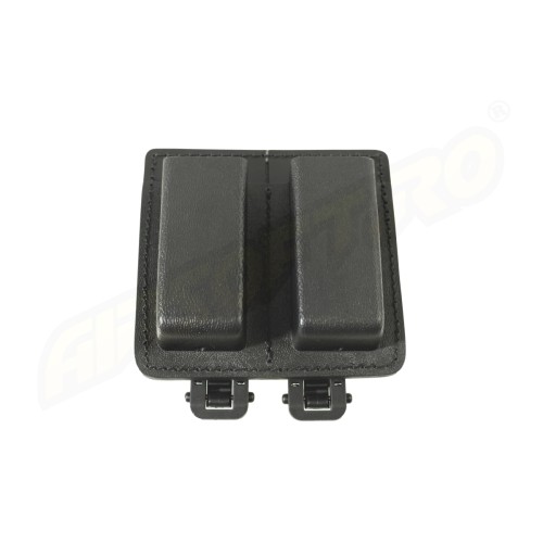 KING COBRA PORTA CARICATORE DOPPIO MOLLE ML - KYDEX - PER GLOCK17 - NERO
