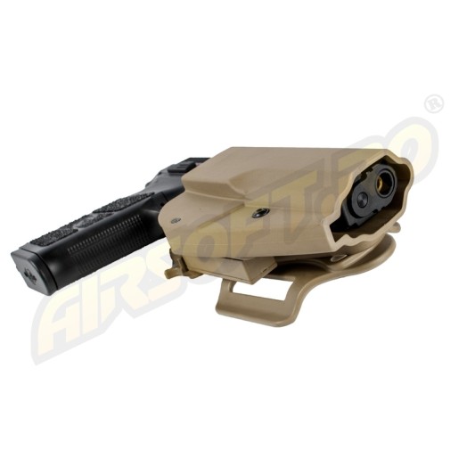 TEACA PENTRU CZ P-09 MODEL EVO5 ARES (TAN)