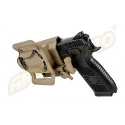 TEACA PENTRU CZ P-09 MODEL EVO5 ARES (TAN)