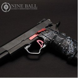 NINE BALL CUSTOM SLIDE STOP FOR TM HI-CAPA 5.1 / 4.3 - CRIMSON