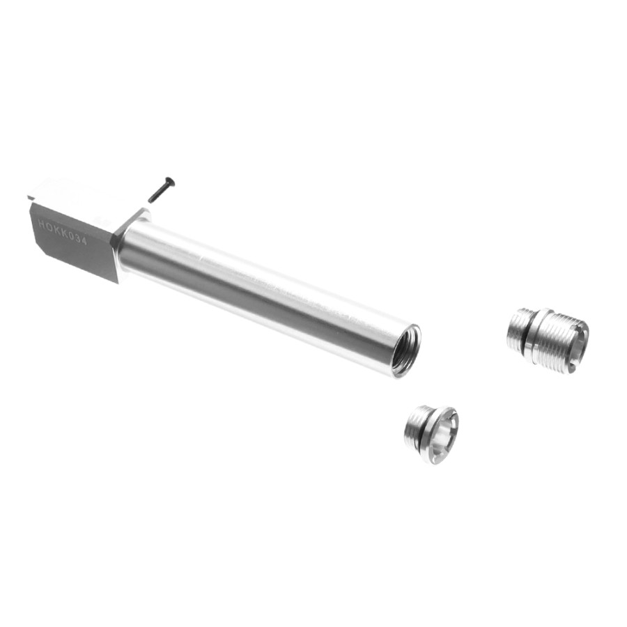 TEAVA EXTERNA - 2 WAY FIXED -  NON-RECOILING PT. G 17 - GEN IV - SILVER