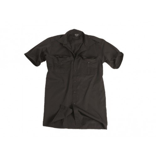 CAMASA CU MANECA SCURTA - NEGRU