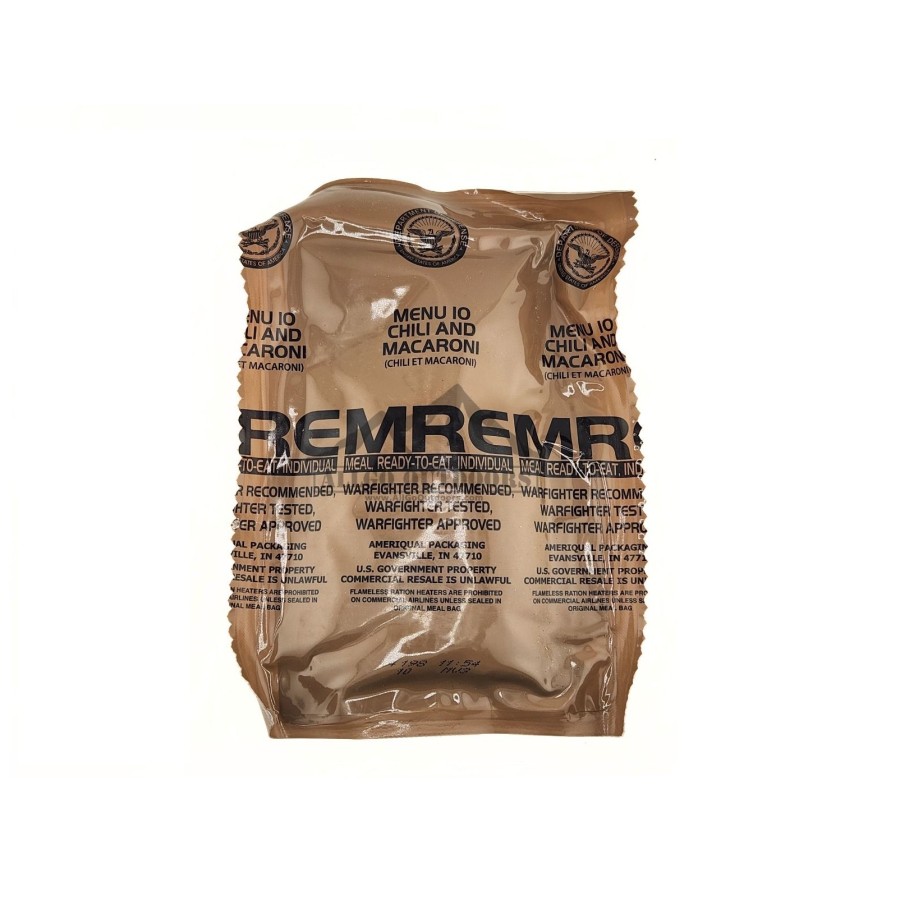 MRE - MENU 10 - CHILI AND MACARONI