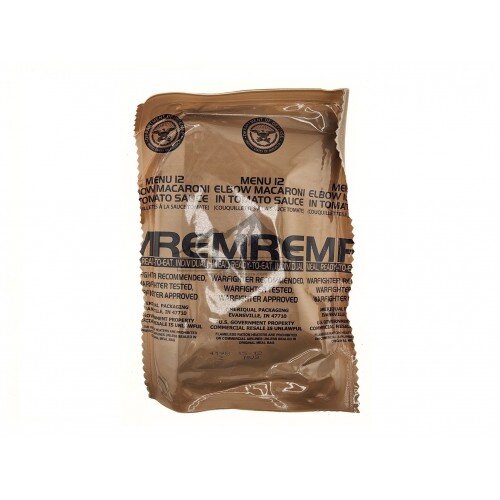 MRE - MENU 12 - ELBOW MACARONI IN TOMATO SAUCE