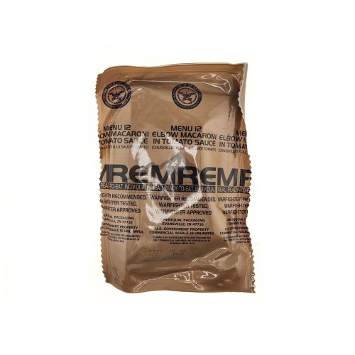 MRE - MENU 12 - ELBOW MACARONI IN TOMATO SAUCE