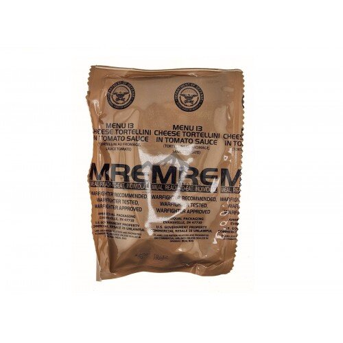 MRE - MENU 13 - CHESEE TORTTELINI IN TOMATO SAUCE