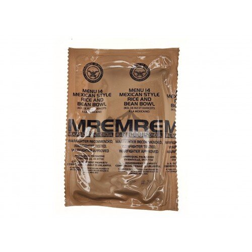 MRE - MENU 14 - MEXICAN STYLE RICE AND BEAN BOWL