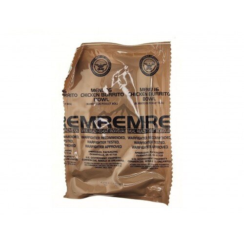MRE-16 MRE - MENU 16 - CHICKEN BURRITO BOWL