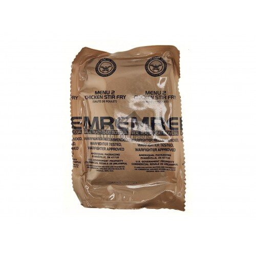 MRE - MENU 2 - CHICKEN STIR FRY