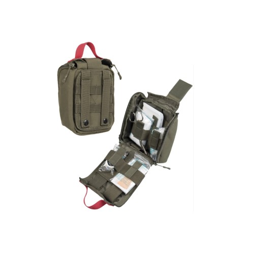 MIL-TEC - IFAK - INDIVIDUAL FIRST AID KIT - LASER CUT - OLIV