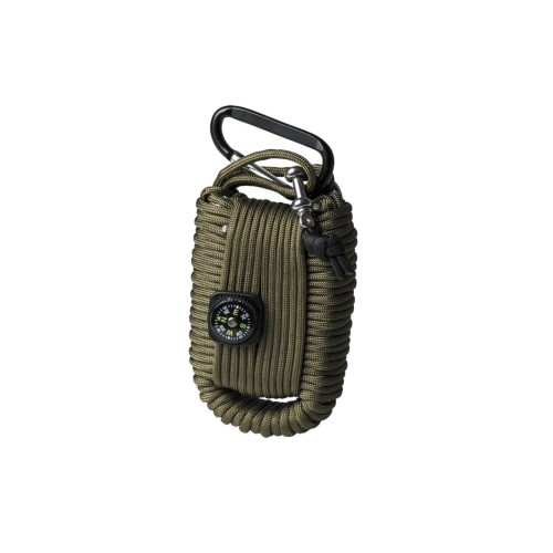 MIL-TEC OD PARACORD SURVIVAL KIT LARGE