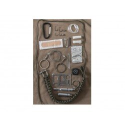 KIT MARE PARACORD PENTRU SUPRAVIETUIRE - OLIV