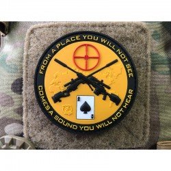 PATCH CAUCIUC - SNIPER - COLOR