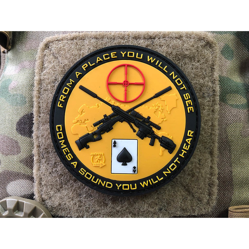 PATCH CAUCIUC - SNIPER - COLOR
