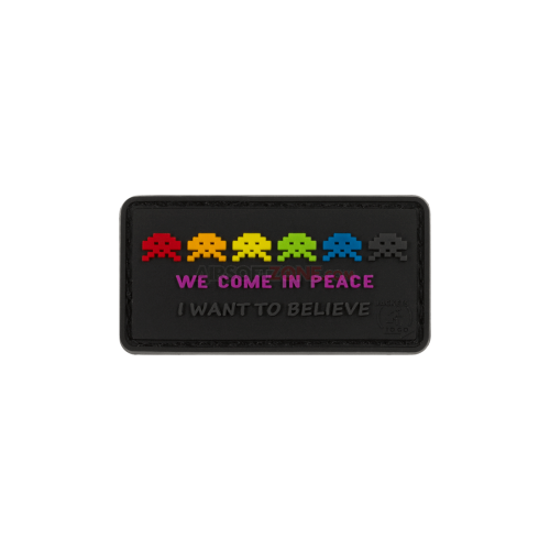 PATCH CAUCIUC - ALIEN INVASION - COLOR