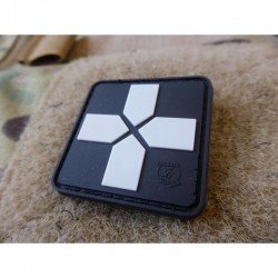PATCH CAUCIUC 40MM - RED CROSS - SWAT