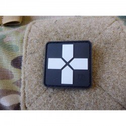 PATCH CAUCIUC 40MM - RED CROSS - SWAT
